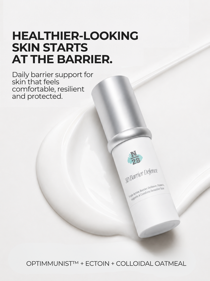 28N 3D Barrier Defence with Ectoin, Colloidal Oatmeal and OptiMMunIST for daily skin barrier support