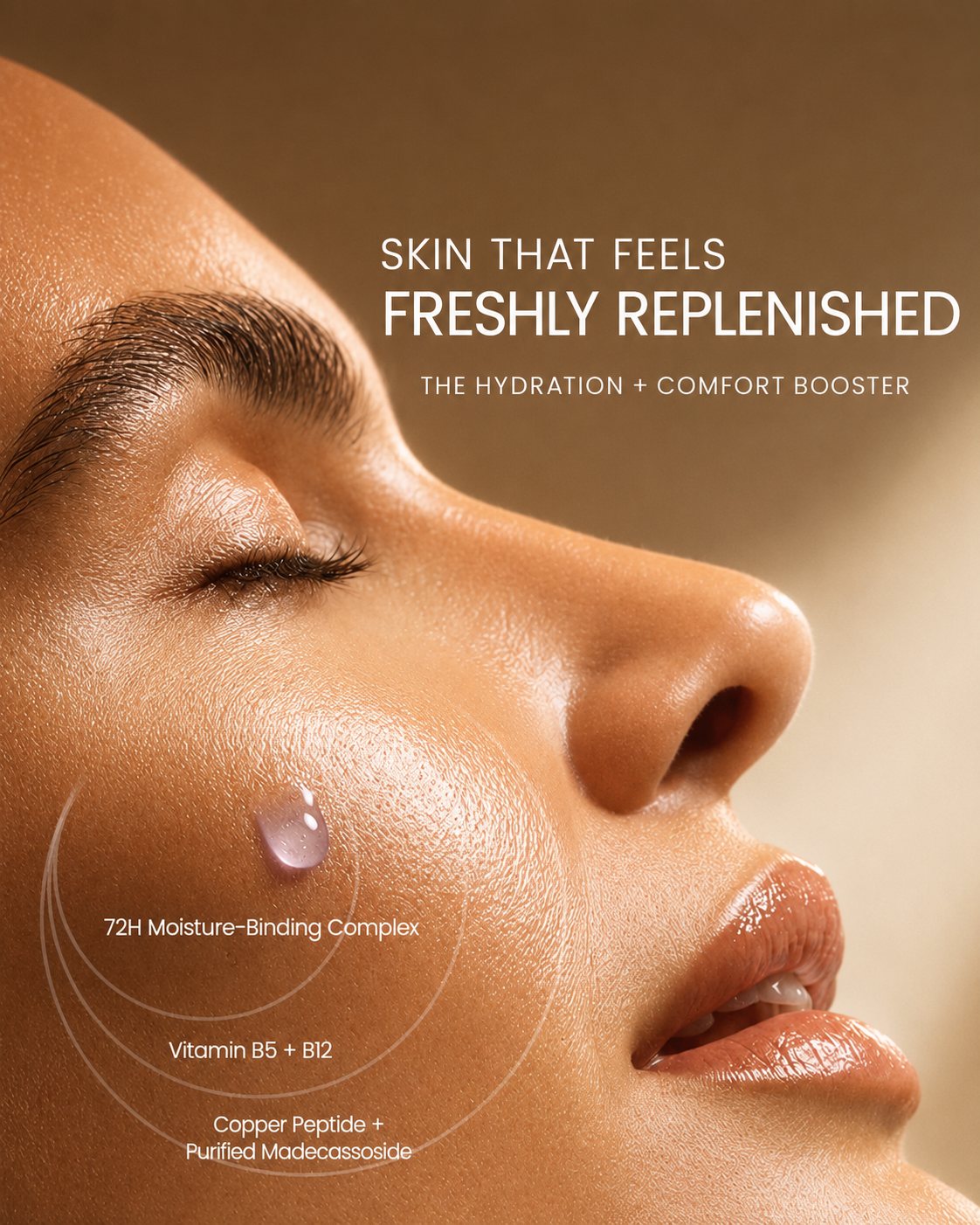 28N B² Centella Hydration Booster with 72-hour moisture-binding hydration, Vitamin B5, B12 and Centella