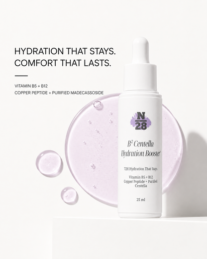 28N B² Centella Hydration Booster with Vitamin B5, Vitamin B12, Copper Peptide and purified Madecassoside