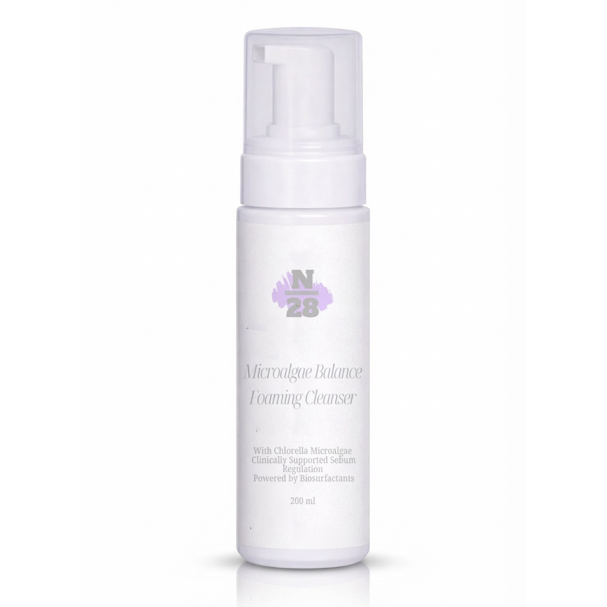 28N Microalgae Balance Foaming Cleanser 微藻平衡洁面慕斯，sebum control cleanser for oily and sensitive skin